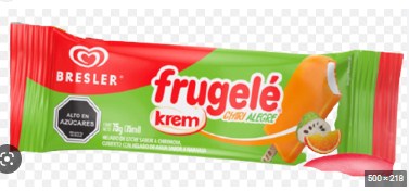 Helado Chirimoya Alegre Frugele